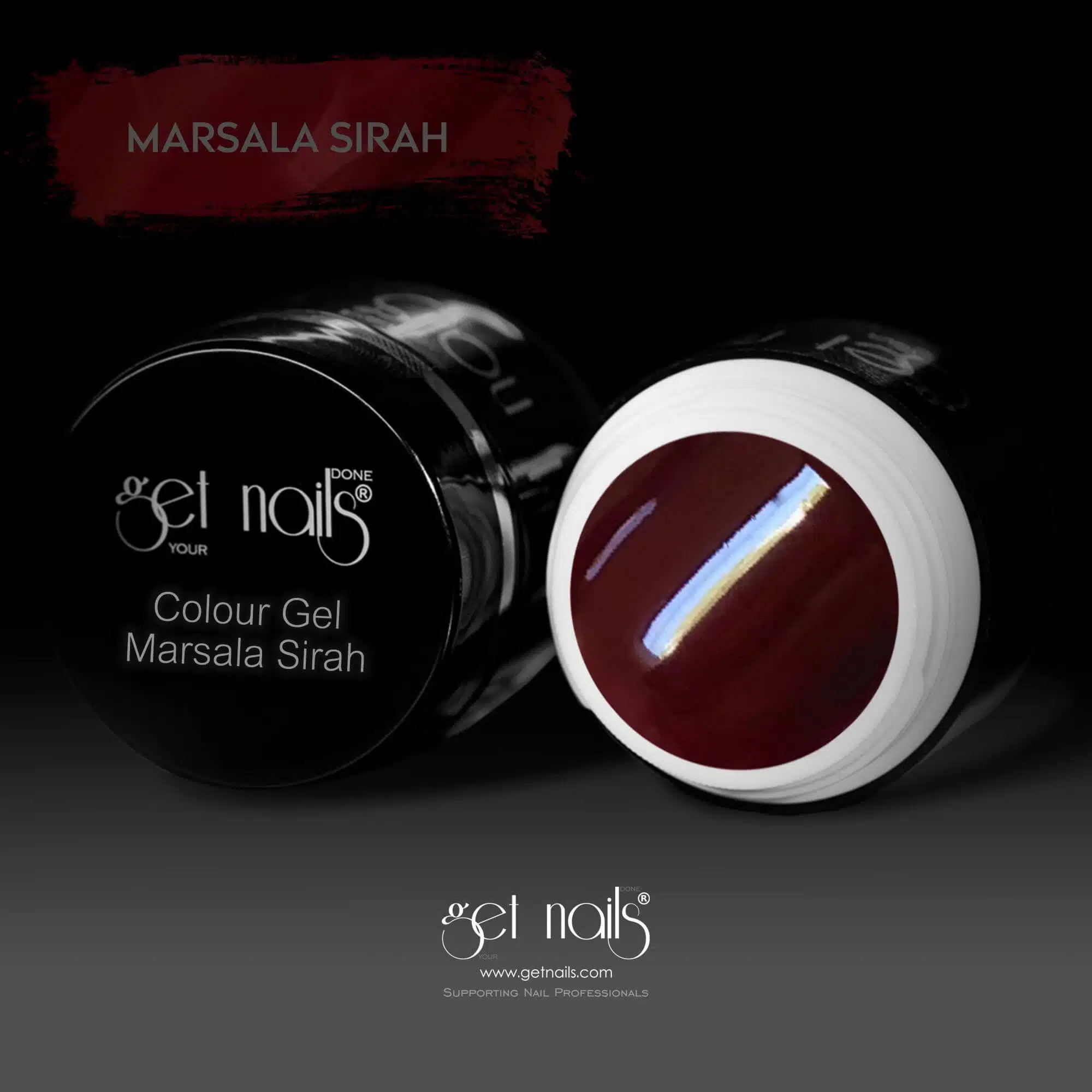 Get Nails Austria - Цветной гель Marsala Syrah 5g