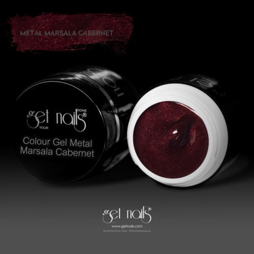 Get Nails Austria - Colour Gel Metal Marsala Cabernet 5g