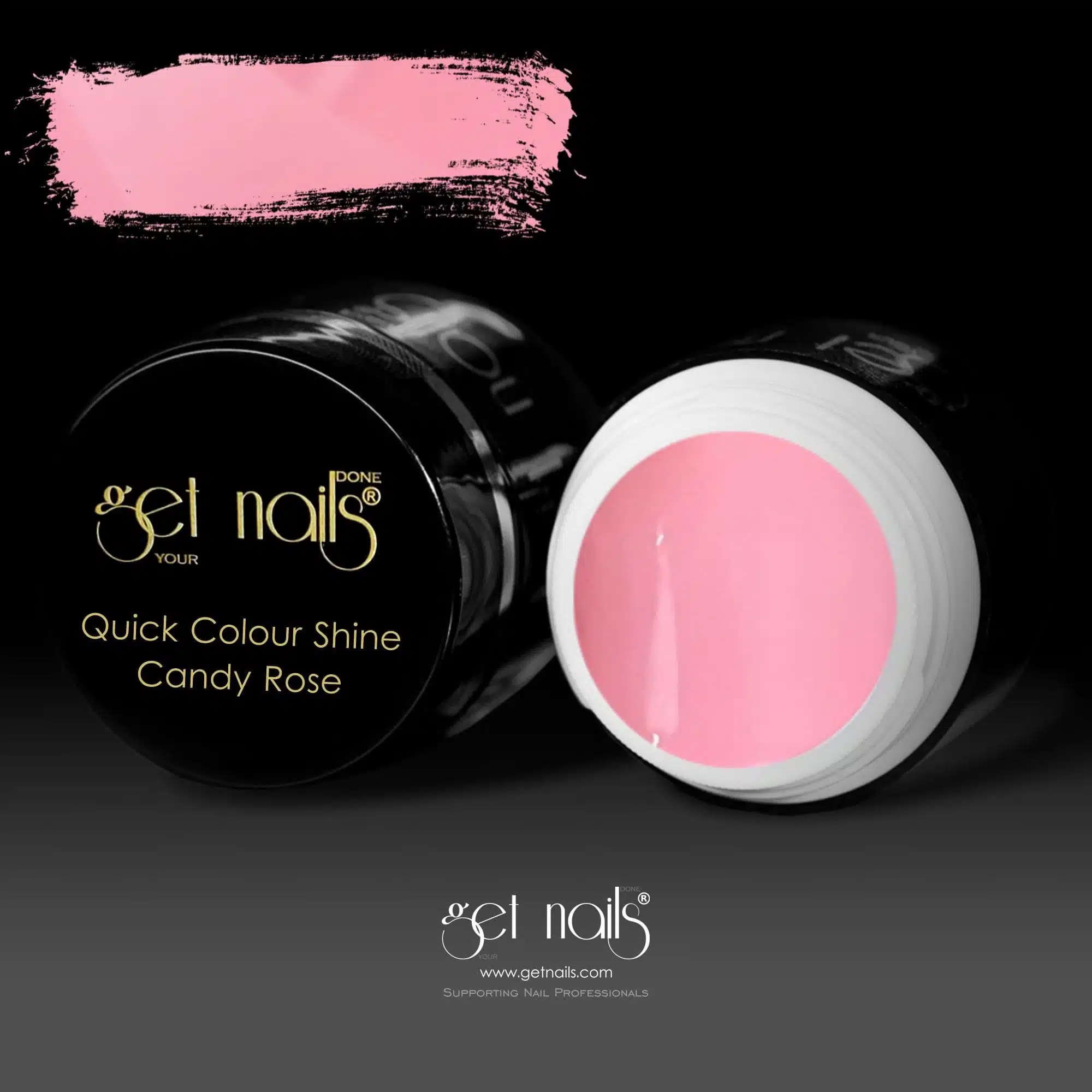 Get Nails Austria - Color Gel Quick Color Shine Candy Rose 5g