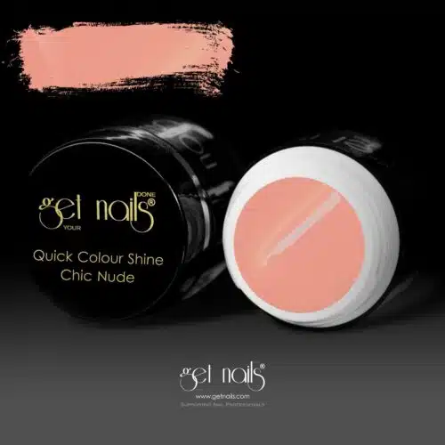 Get Nails Austria - Цветной гель Quick Color Shine Chic Nude 5g