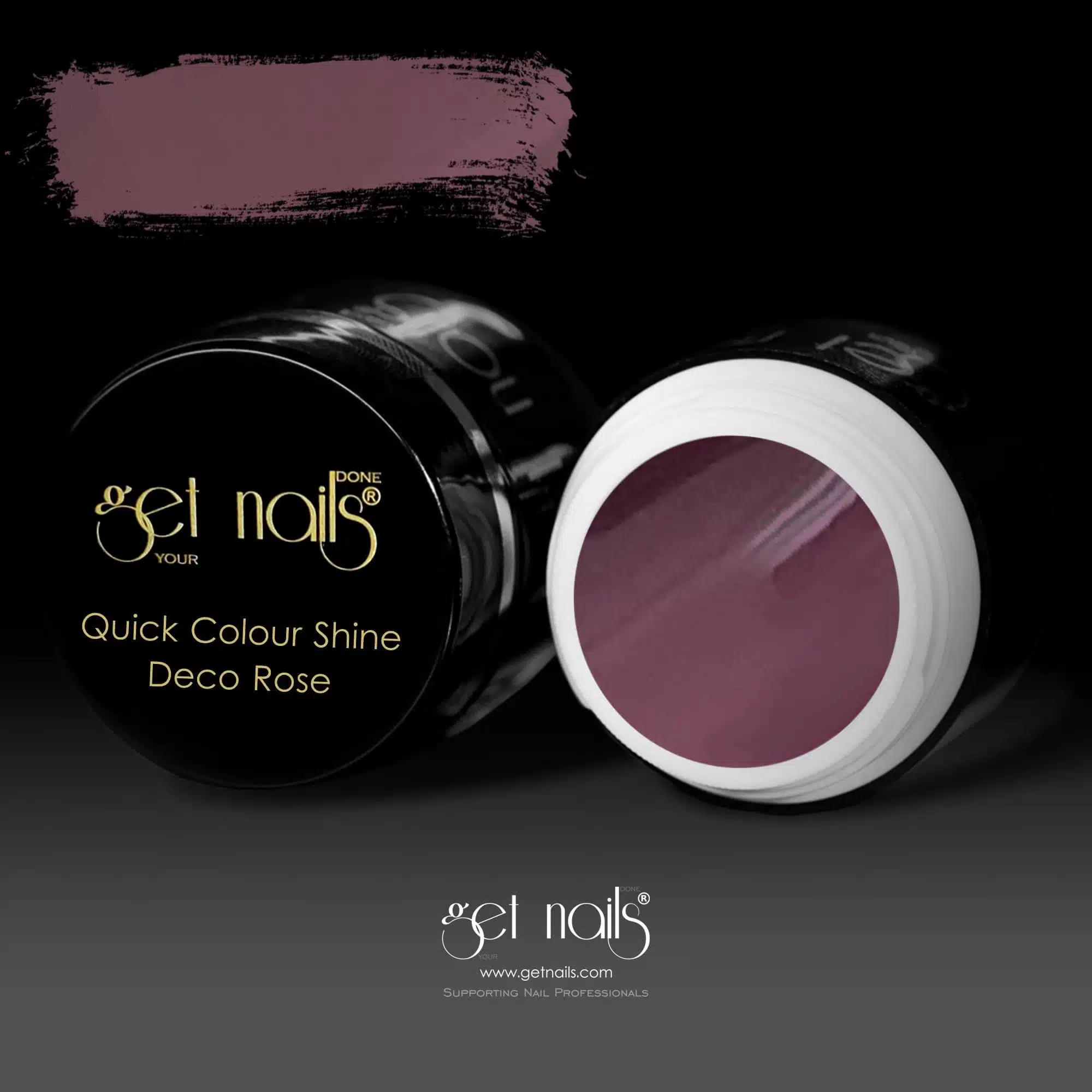 Get Nails Austria - Colour Gel Quick Colour Shine Deco Rose 5g