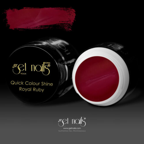 Get Nails Austria - Colour Gel Quick Colour Shine Royal Ruby 5g