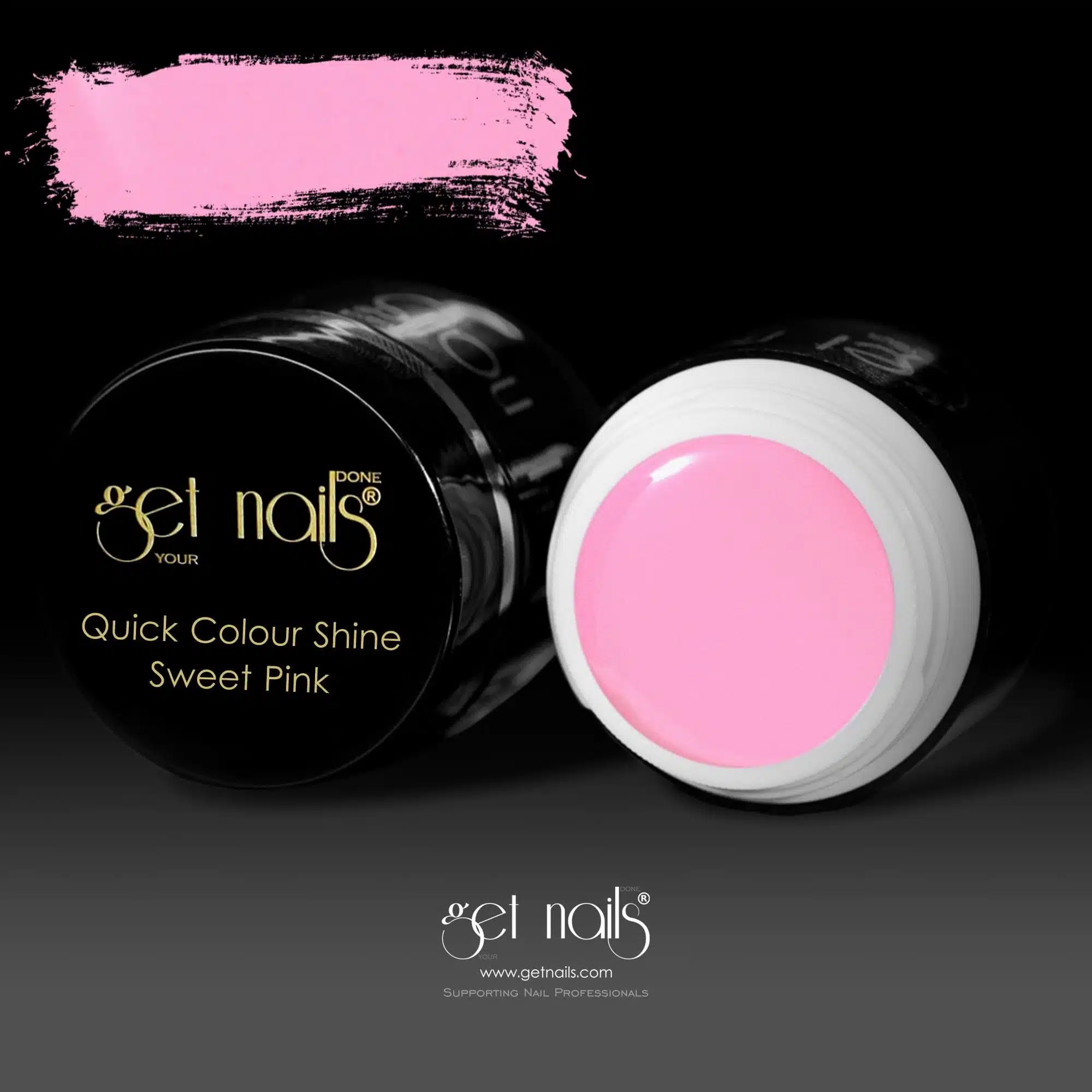 Get Nails Austria - Colour Gel Quick Colour Shine Sweet Pink 5g