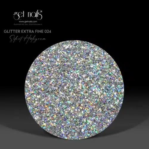 Ottieni Nails Austria - Glitter 024 Ologramma Argento