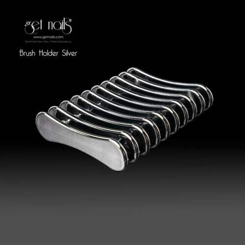 Get Nails Austria - Pinselhalter Silber