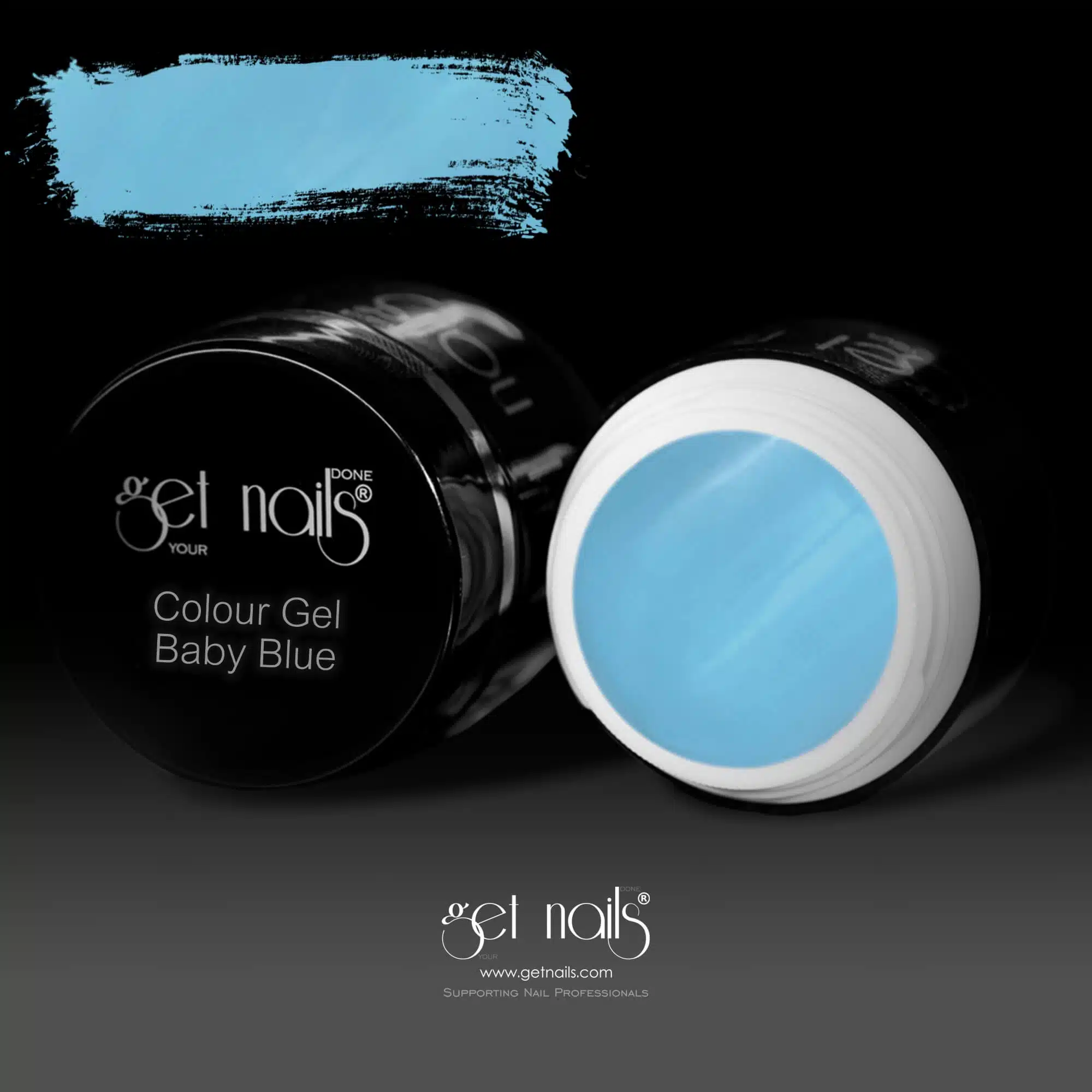 Get Nails Austria - Цветной гель Baby Blue 5g