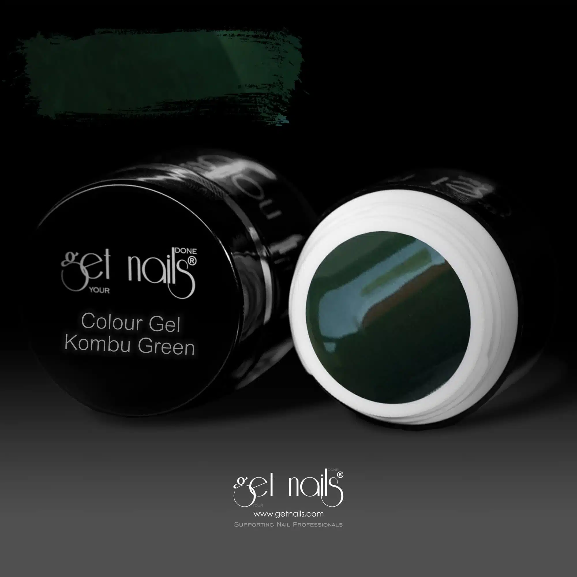 Get Nails Austria - Gel Color Kombu Green 5g