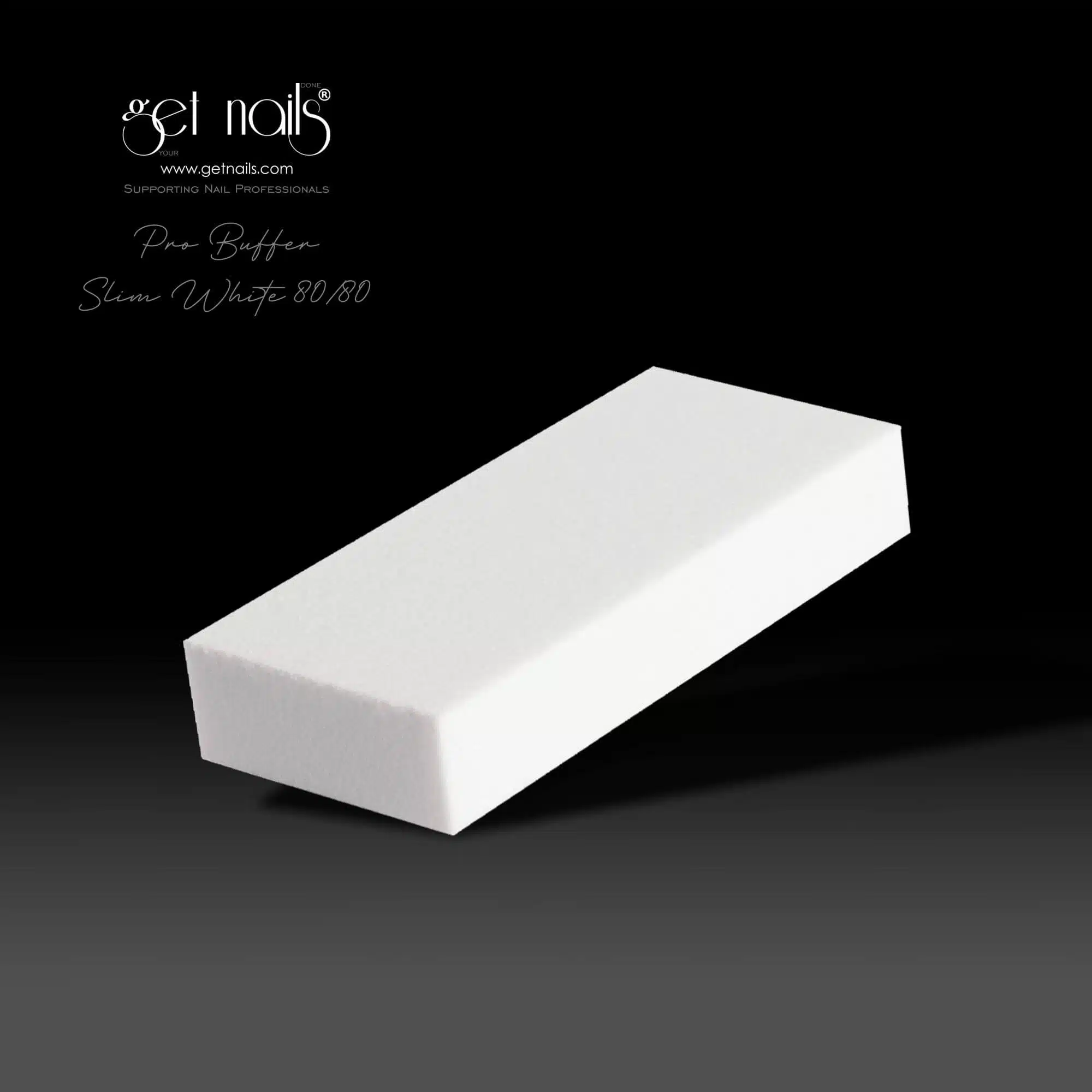 Get Nails Austria - Buffer Thin White 80/80