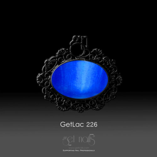 Get Nails Austria — GetLac 226 Metal Flashy Blue, 15 г