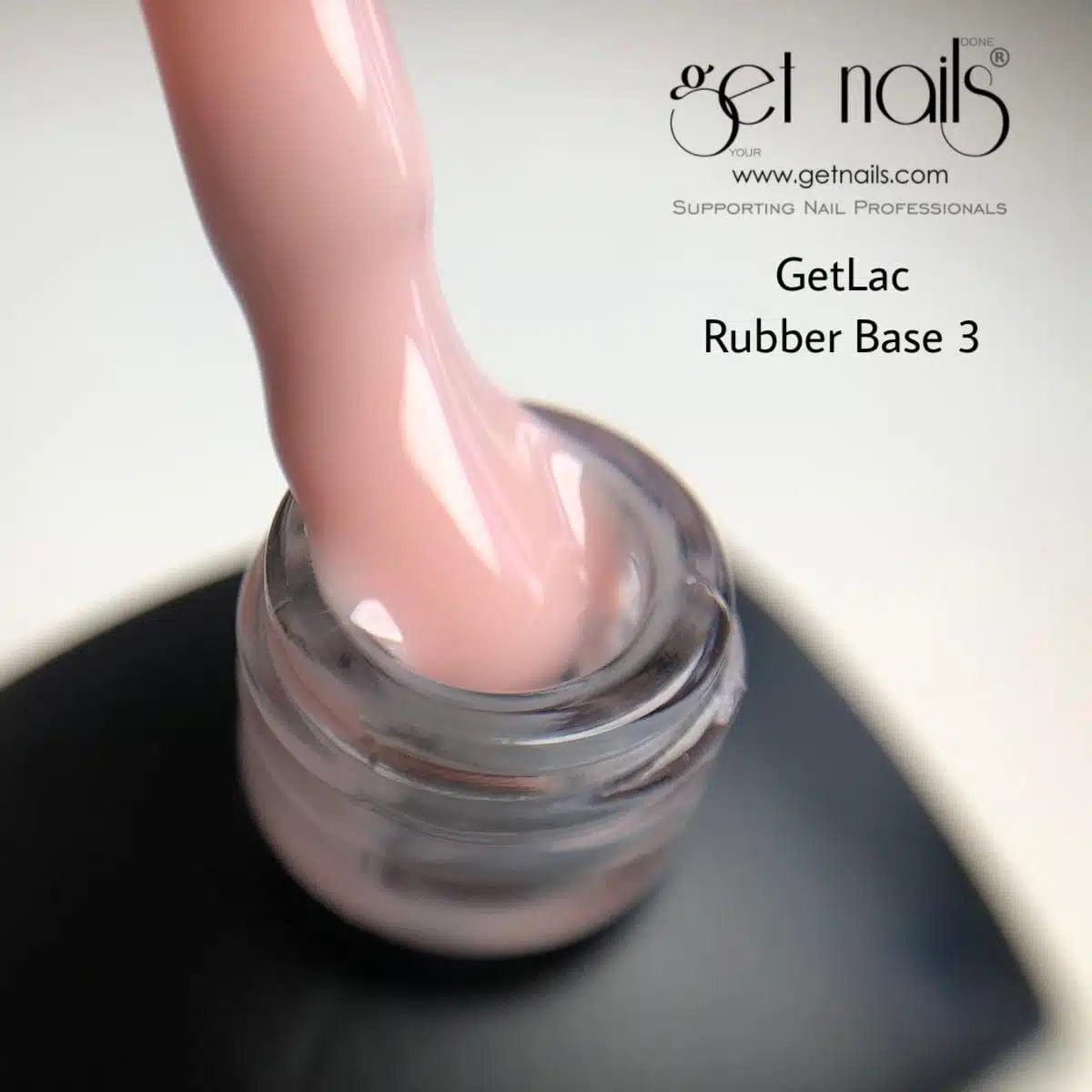 Get Nails Austria - GetLac Rubber Base 3 15г