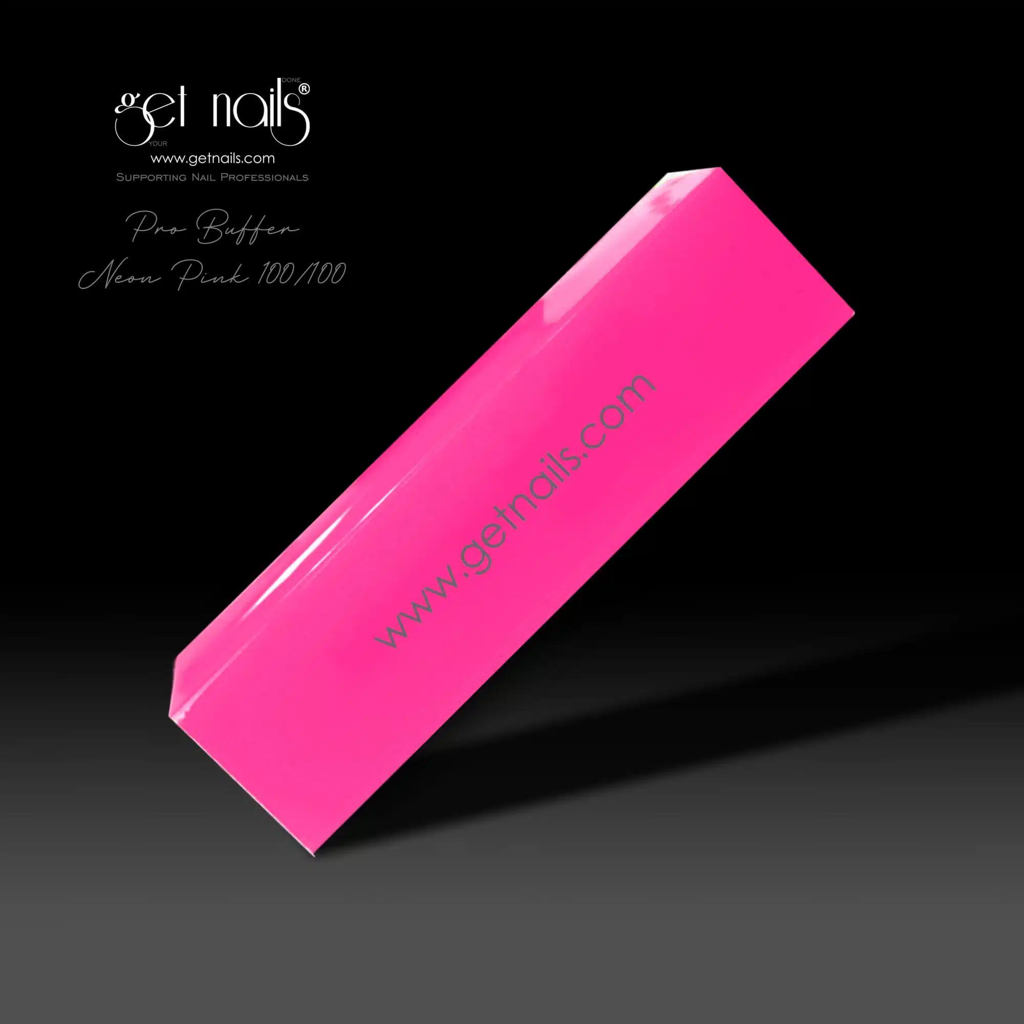 Get Nails Austria — Pro Buffer Neon Pink 100/100