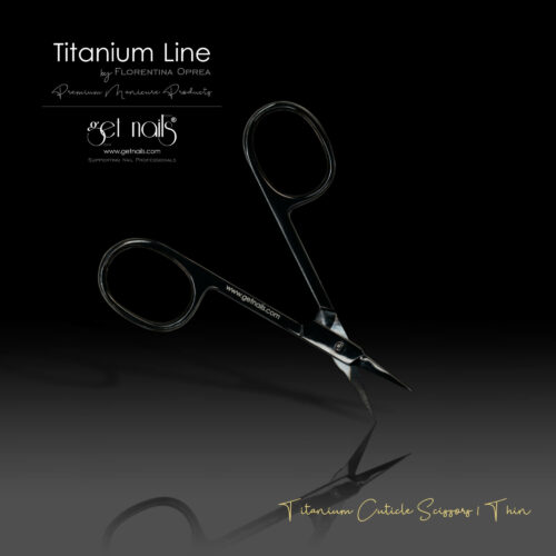 Get Nails Austria - Cuticle scissors Titanium I THIN