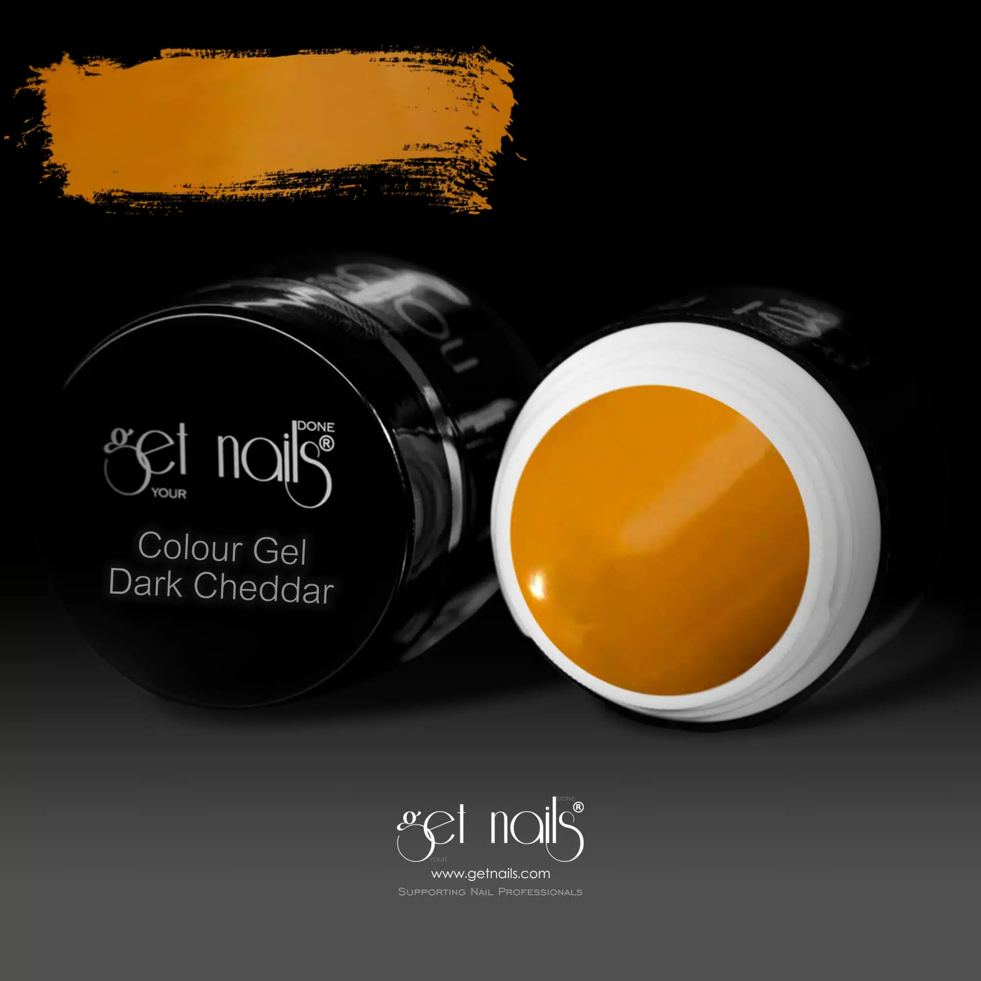 Get Nails Austria - Gel Color Dark Cheddar 5g