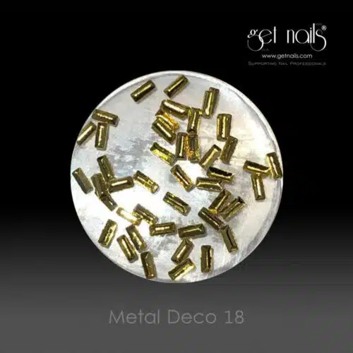 Get Nails Austria - Metal Deco 18 Gold, 50 шт.