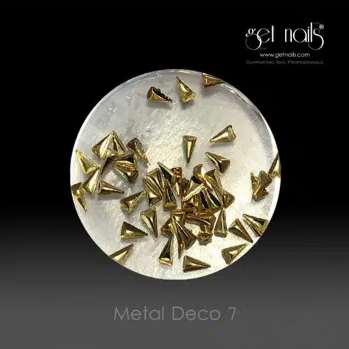 Get Nails Austria - Metal Deco 7 Gold, 50 Stk