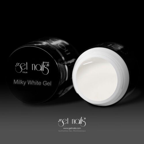 Get Nails Austria - Milky White Gel Muster