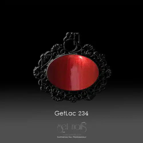 Get Nails Austria - GetLac 234 Metal Flame Scarlet 15г