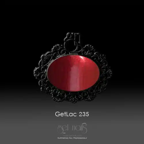 Get Nails Austria — GetLac 235 Metal Aurora Red 15 г