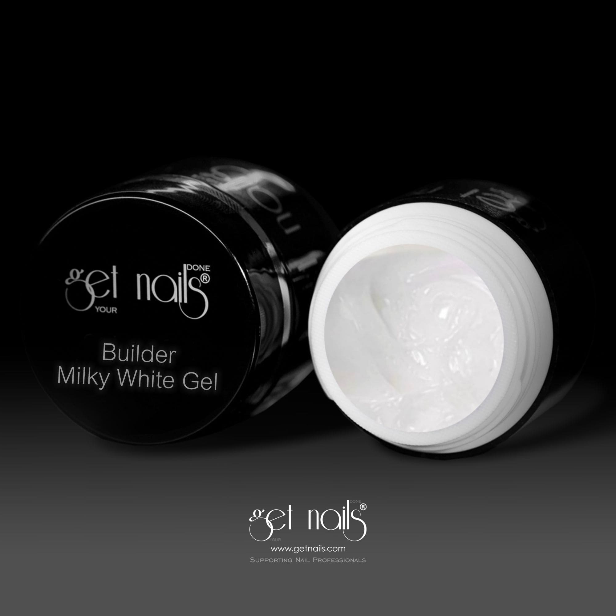 Get Nails Austria - Builder Gel Milky White Muster