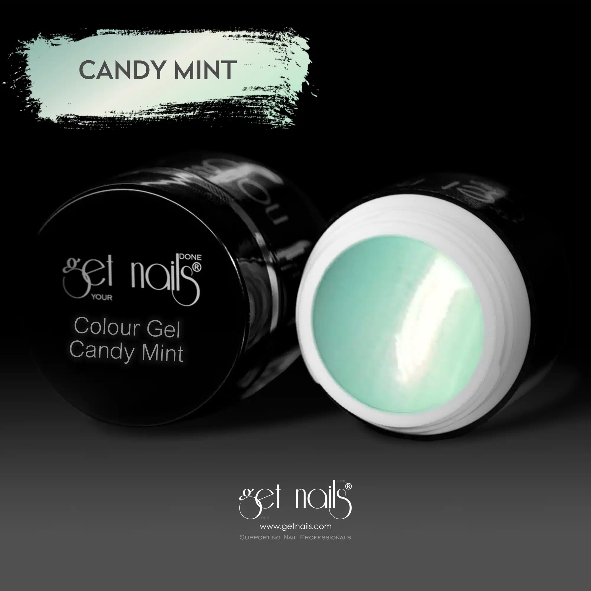 Get Nails Austria - Цветной гель Candy Mint 5g