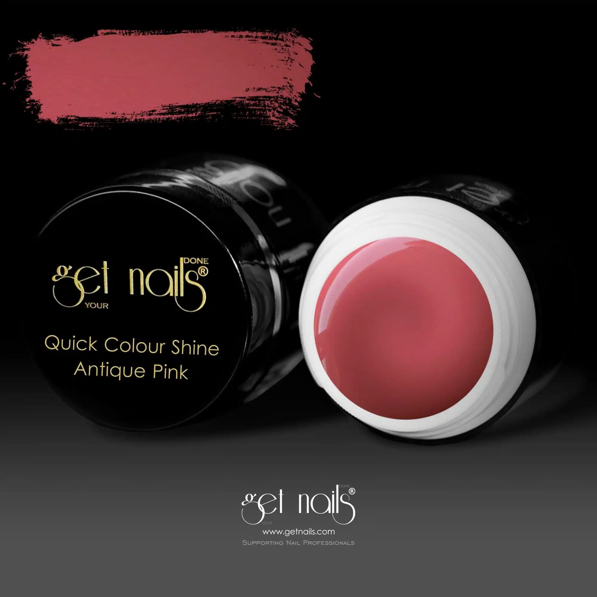 Get Nails Austria - Color Gel Quick Color Shine Antique Pink 5g