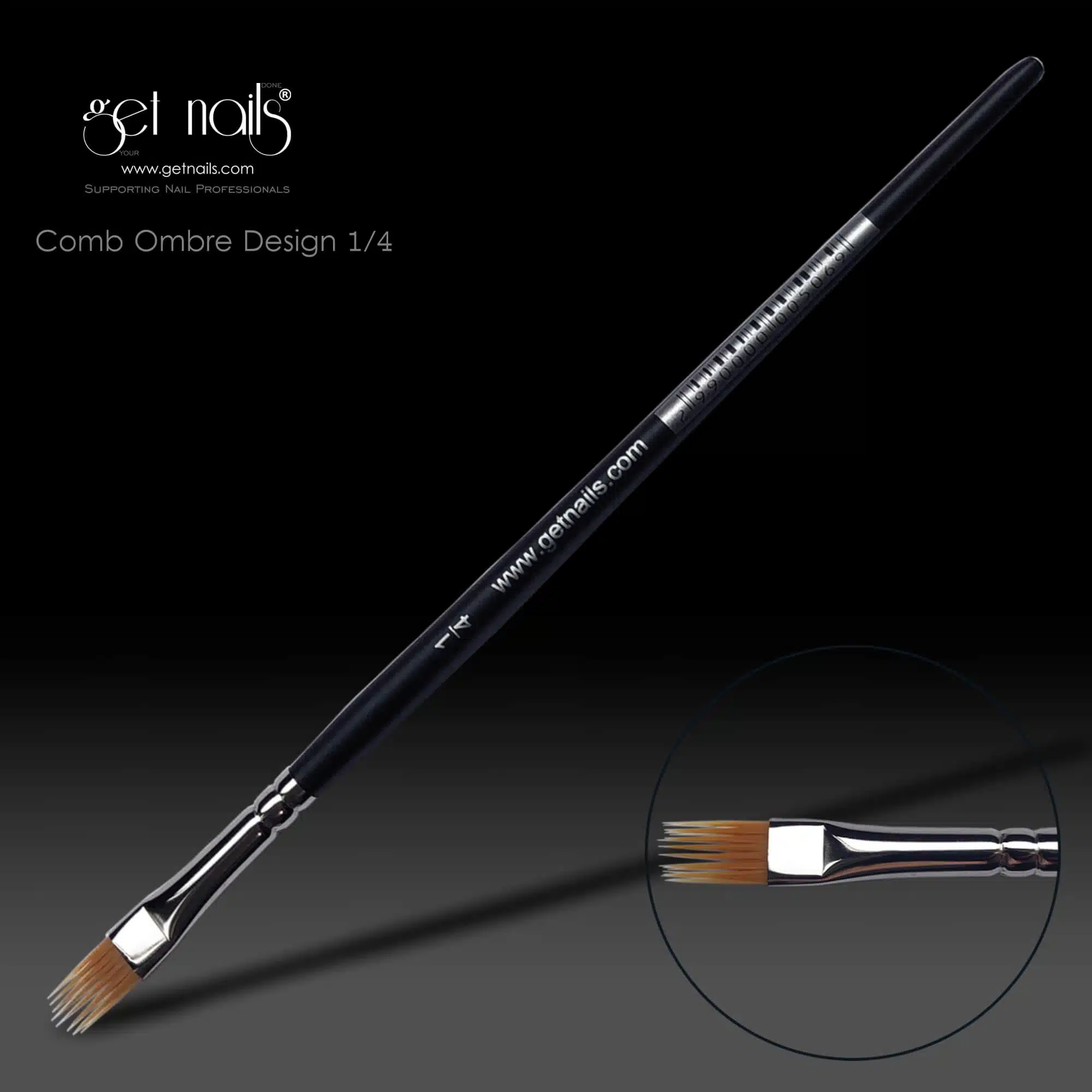 Get Nails Austria - Design ecset Comb Ombre No. 1/4