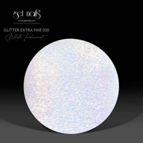 Get Nails Austria - Glitter 020 White Iridescent