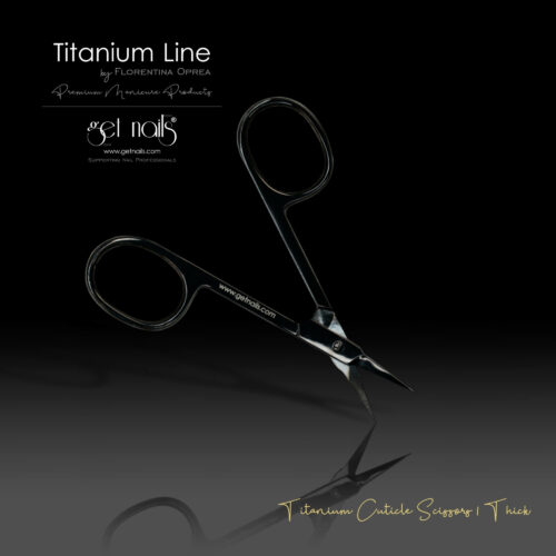 Get Nails Austria - Cuticle Scissors Titan I Thick