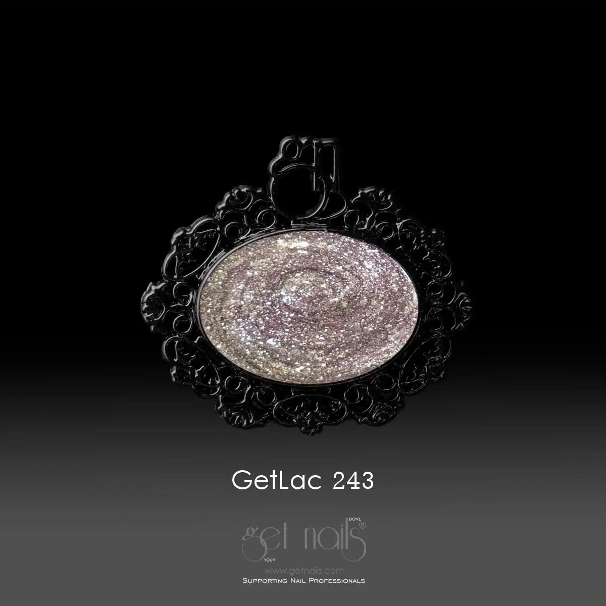 Get Nails Austria - GetLac 243 Brilliant Rose Gold 15г