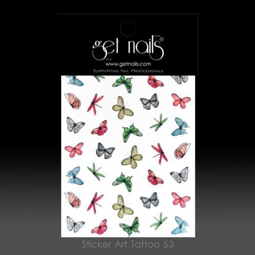 Get Nails Austria - Sticker Art Tattoo 53