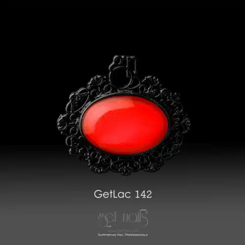 Get Nails Austria — GetLac 142 Glossy Red 15 г