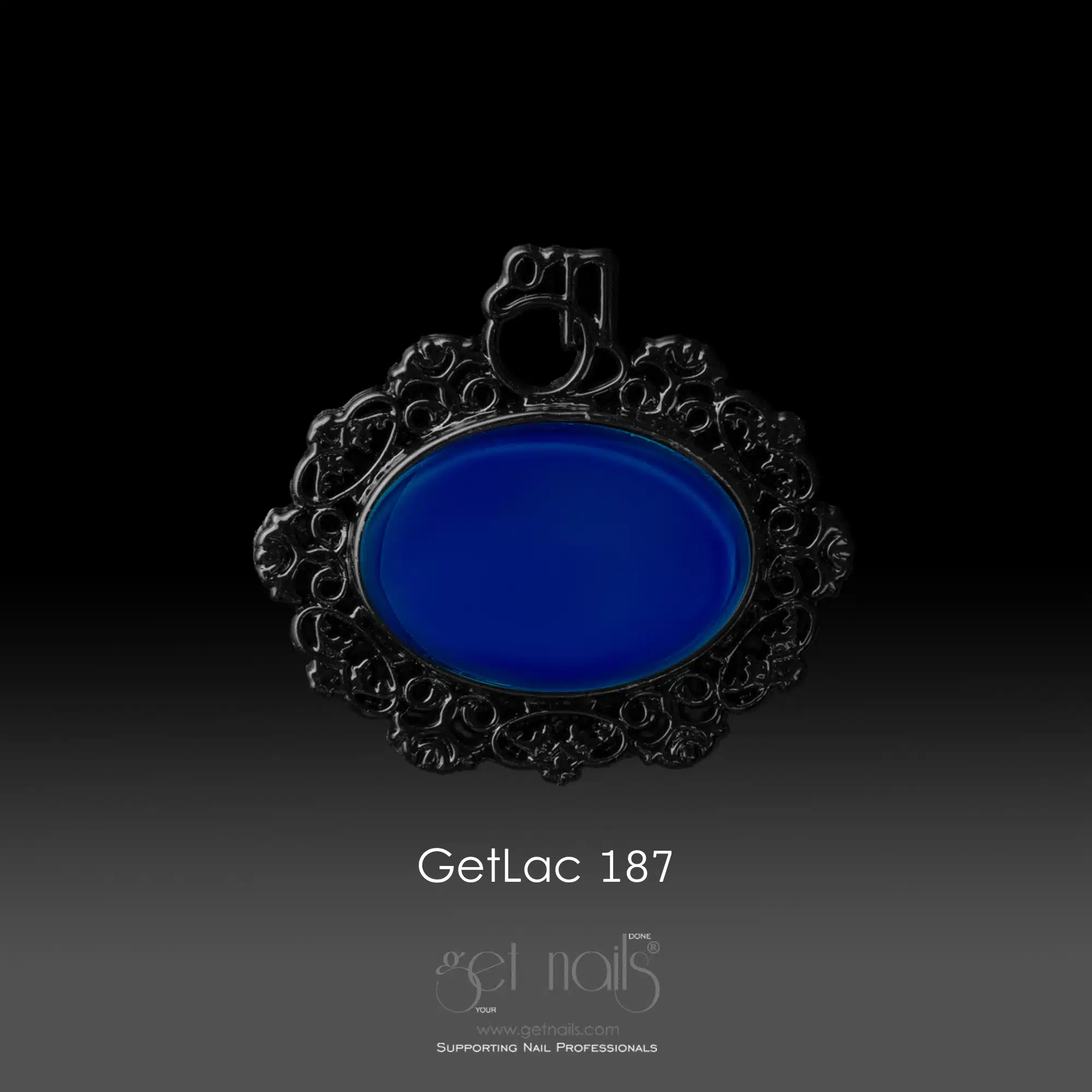 Get Nails Austria - GetLac 187 Бриллиантовый синий 15г