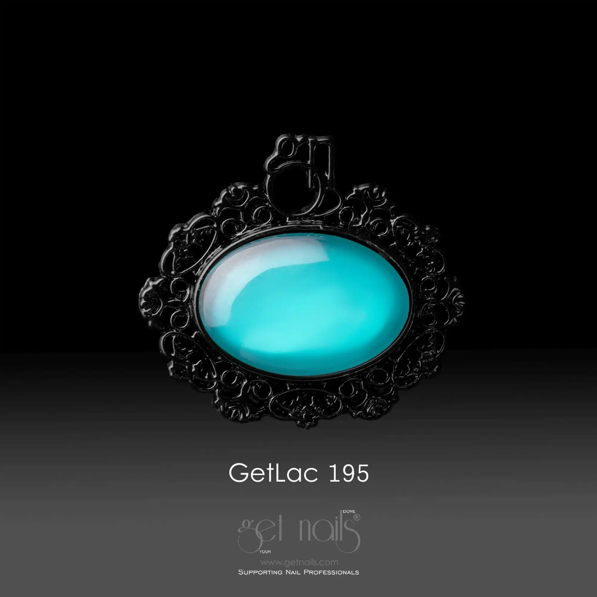 Get Nails Austria - GetLac 195 Blue Curacao 15г
