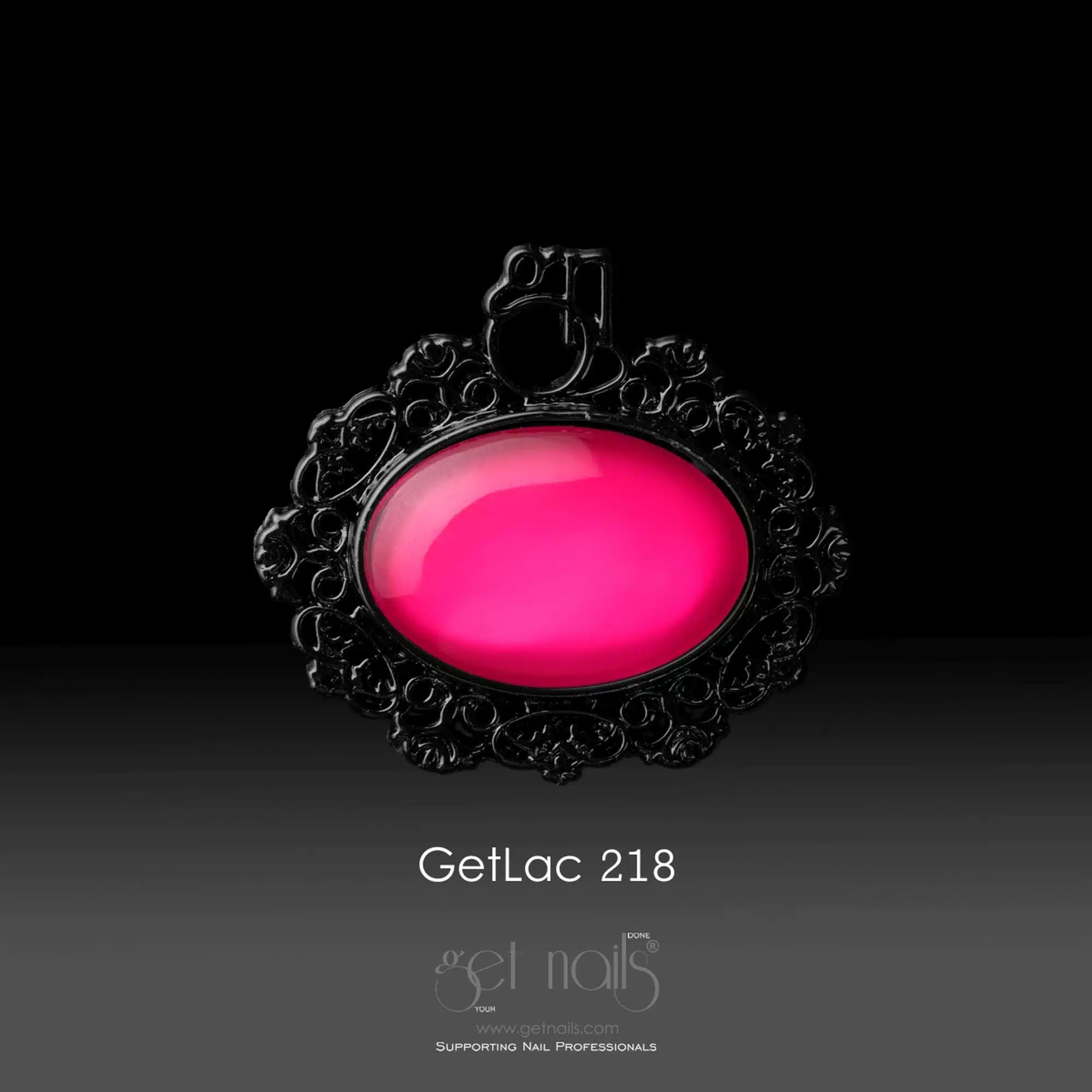 Get Nails Austria - GetLac 218 Неоновый Розовый 15г