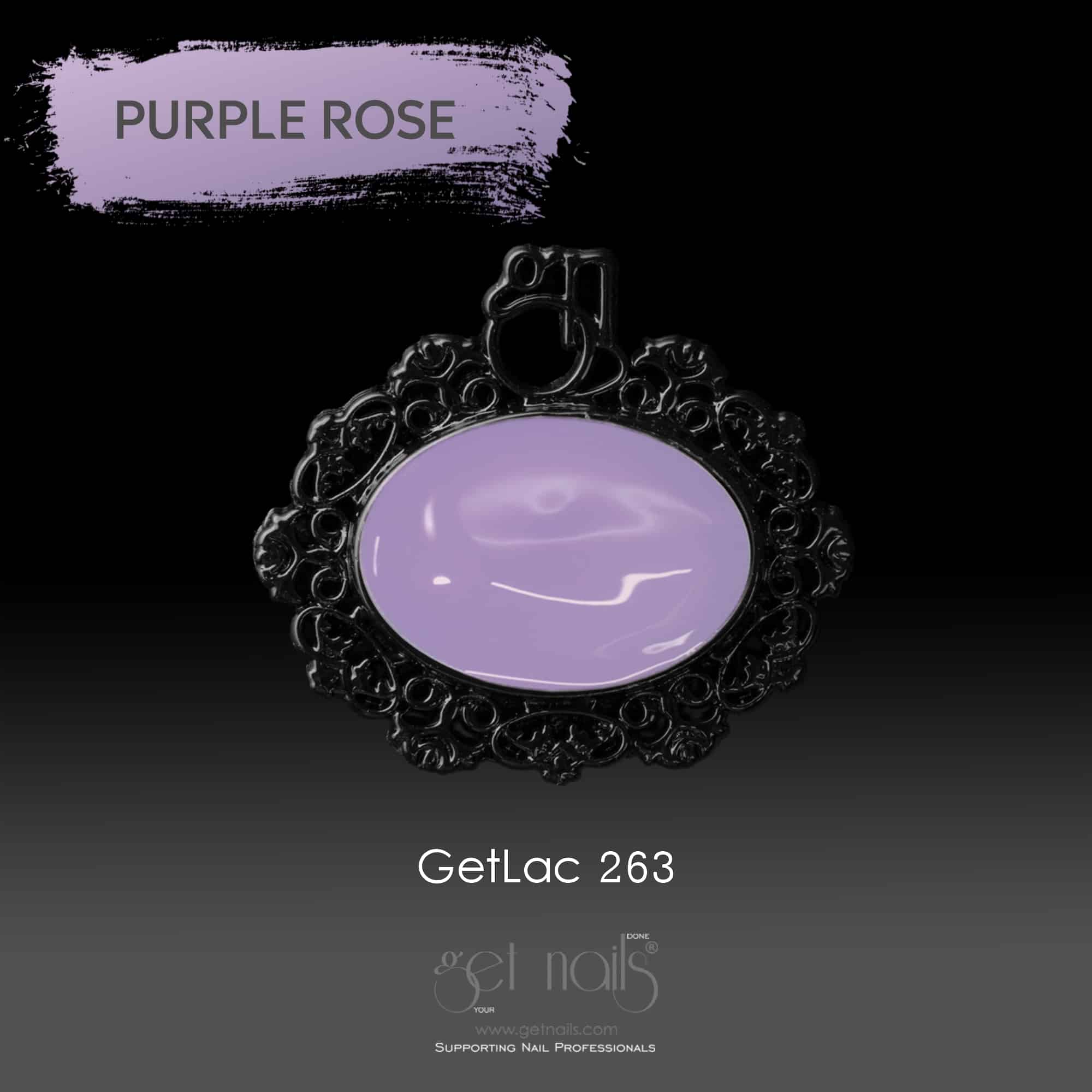 Get Nails Austria - GetLac 263 15g Purple Rose