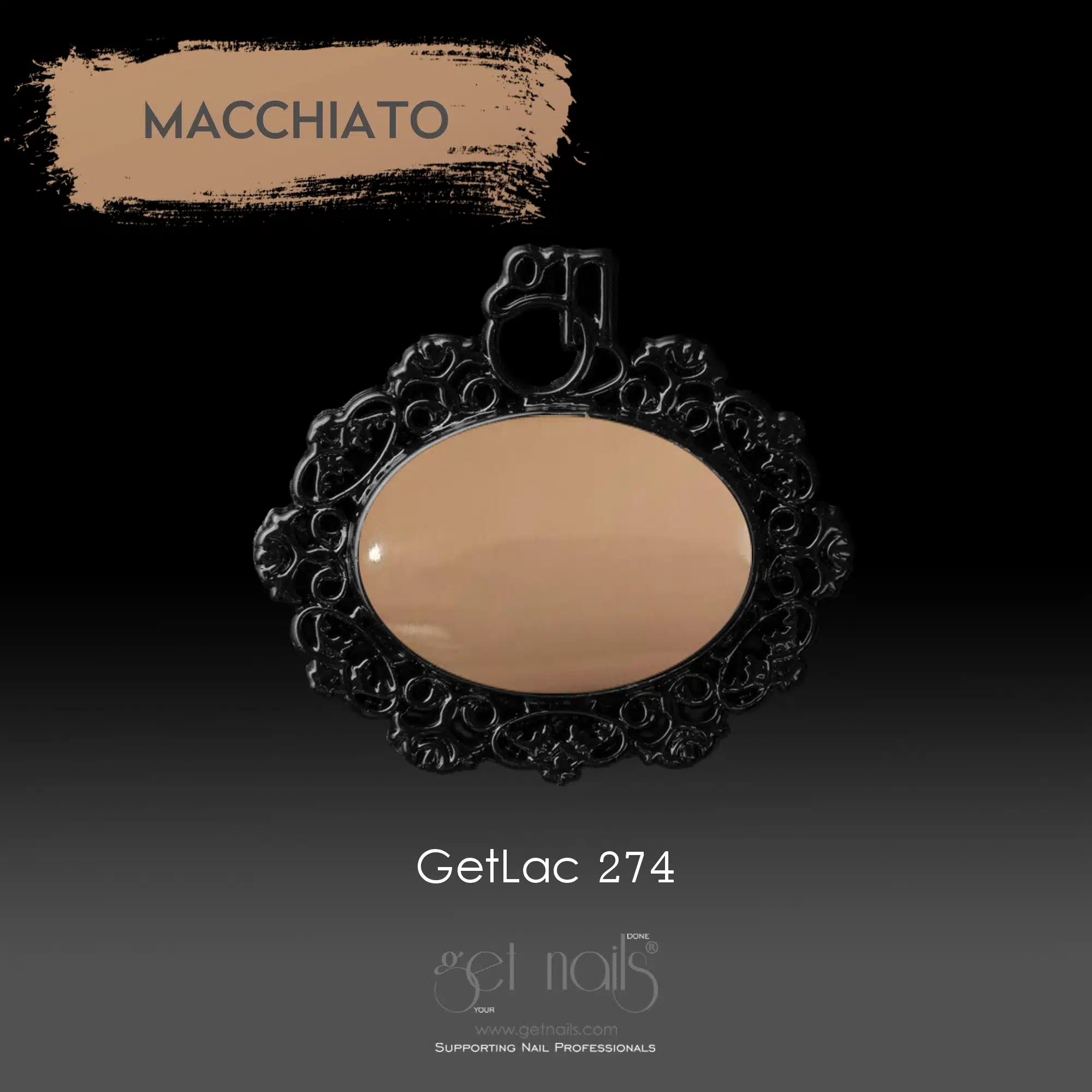 Get Nails Austria - GetLac 274 15g Macchiato
