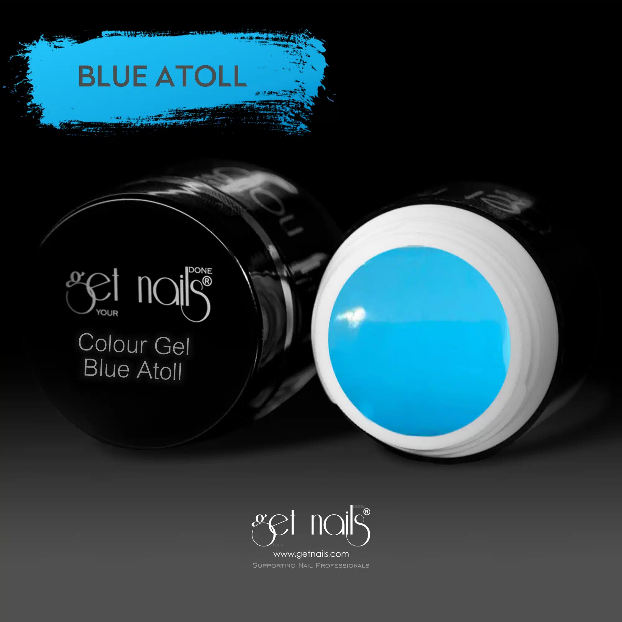 Get Nails Austria - Gel Color Blue Atoll 5g