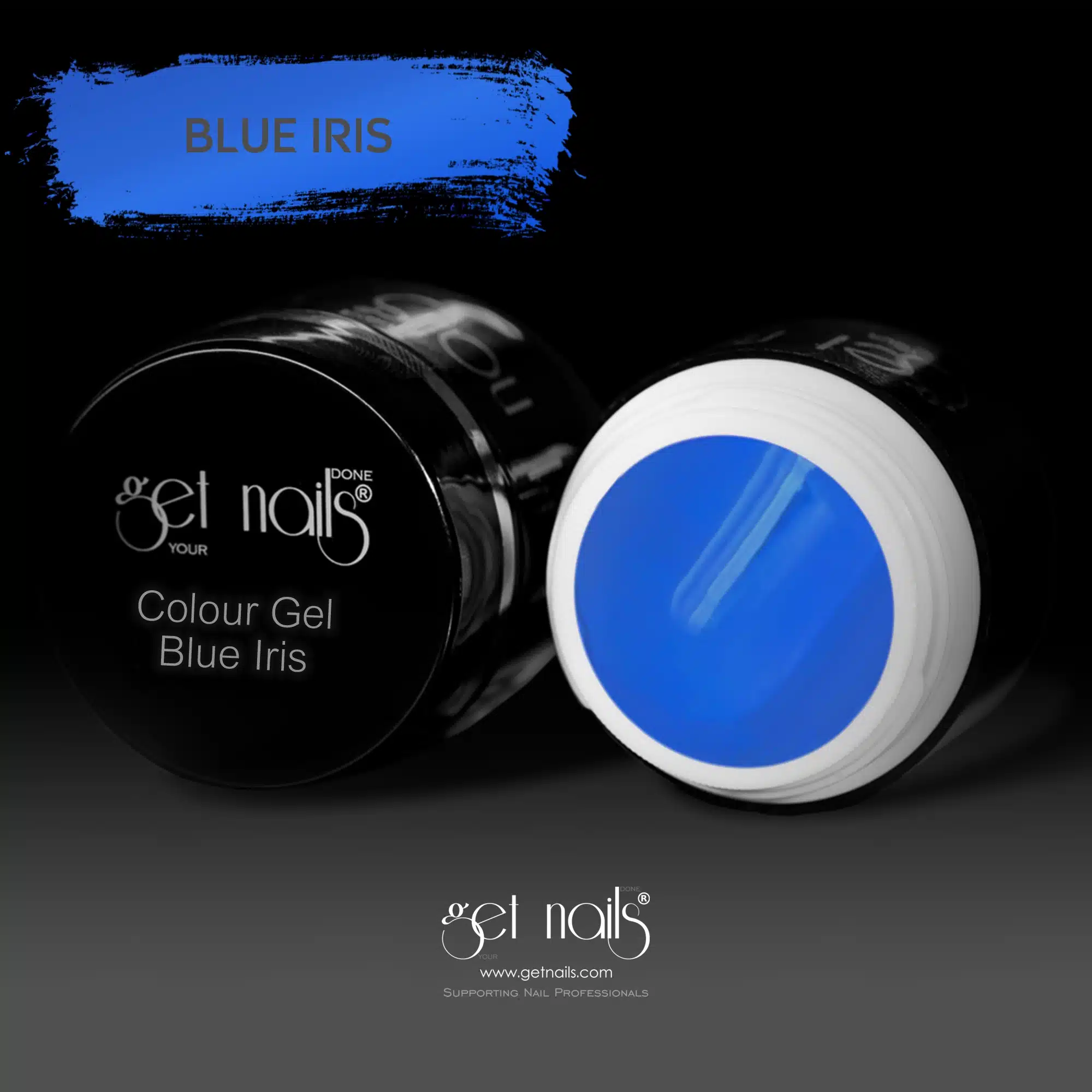 Get Nails Austria - Gel colorato Blue Iris 5g
