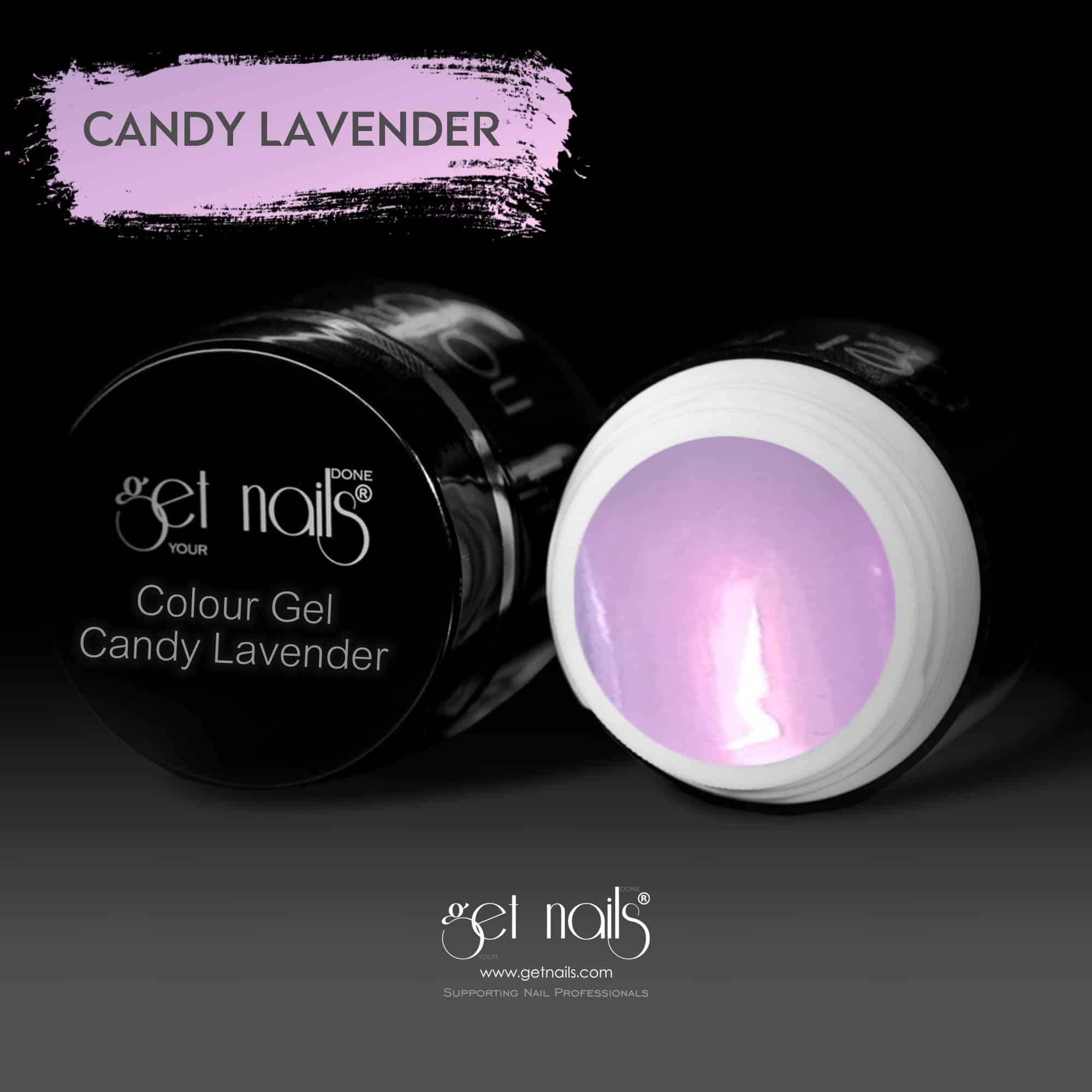 Get Nails Austria - Цветной гель Candy Lavender 5g