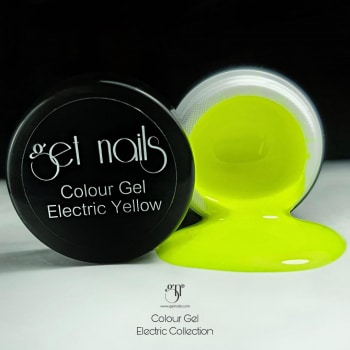 Get Nails Austria - Цветной гель Electric Yellow 5g