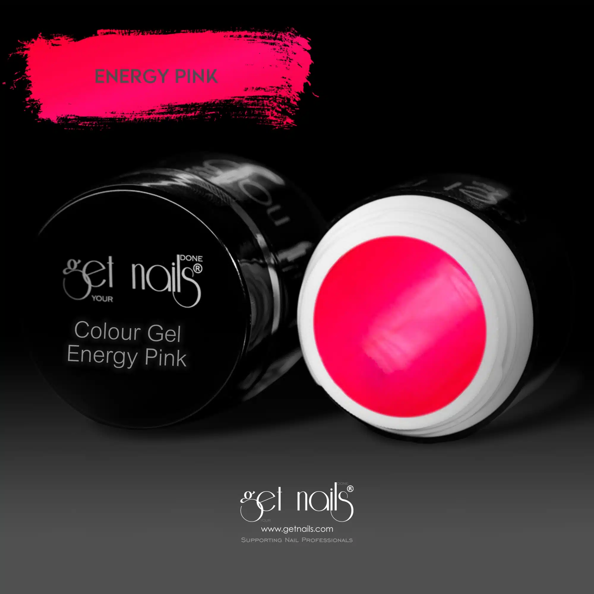 Get Nails Austria - Цветной гель Energy Pink 5g