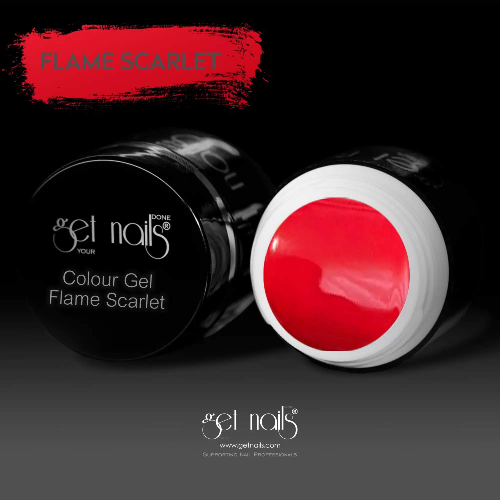 Get Nails Austria - Gel Color Flame Scarlet 5g