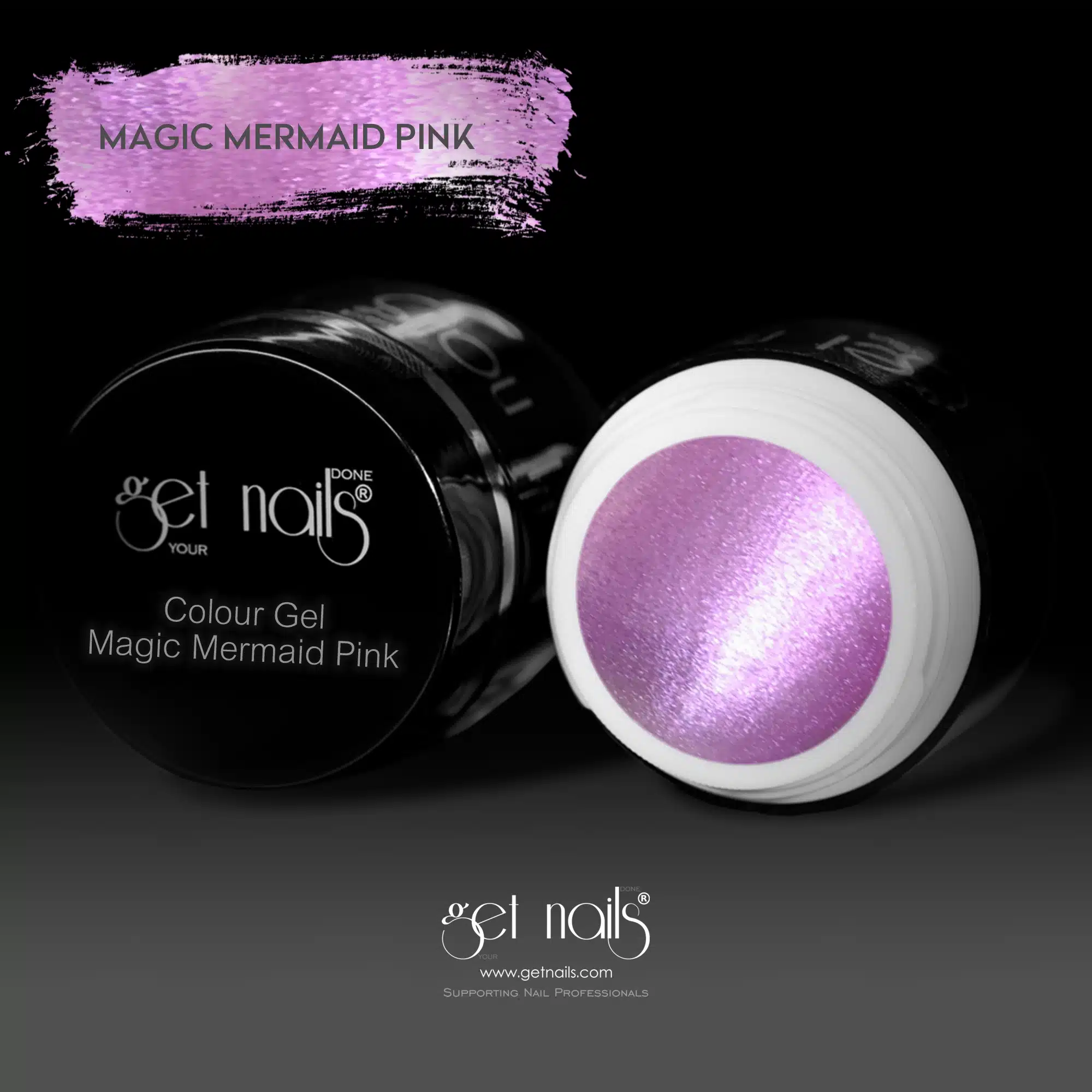 Get Nails Austria - Gel colorato Magic Mermaid Pink 5g