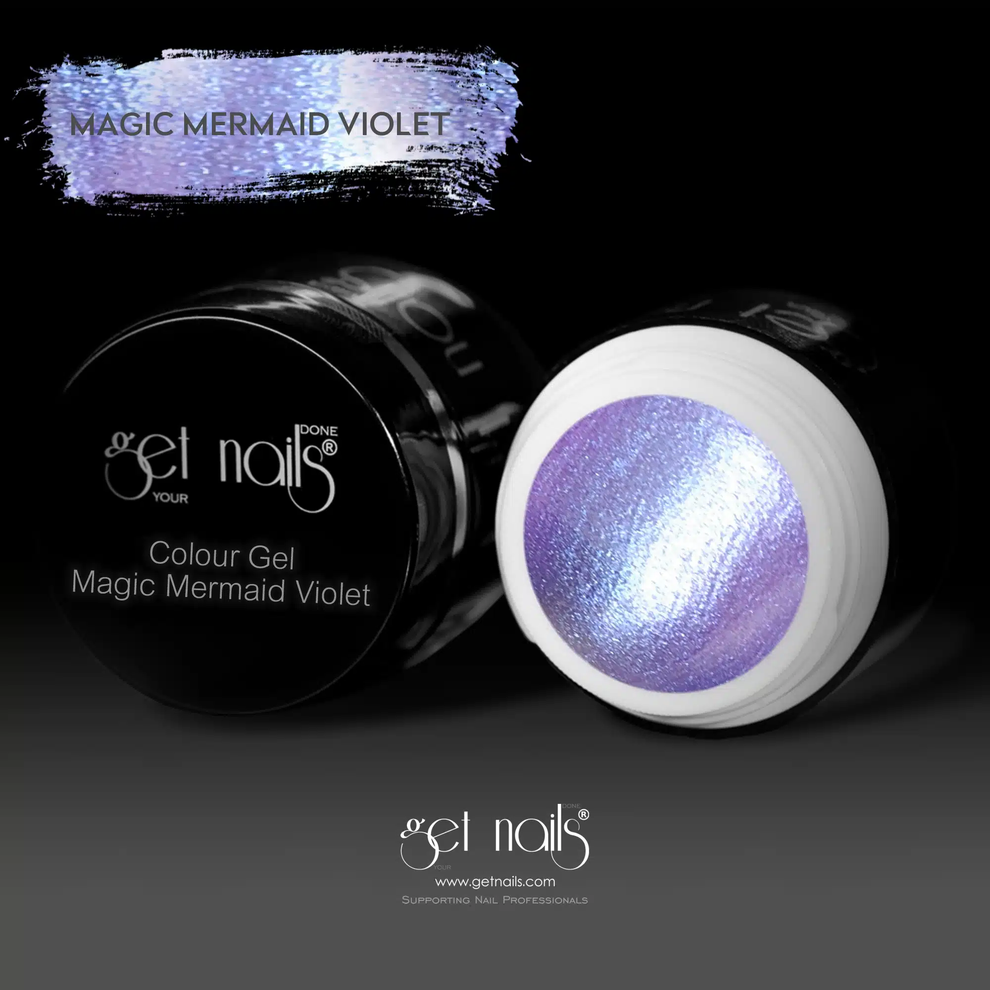 Get Nails Austria - Gel u boji Magic Mermaid Violet 5g