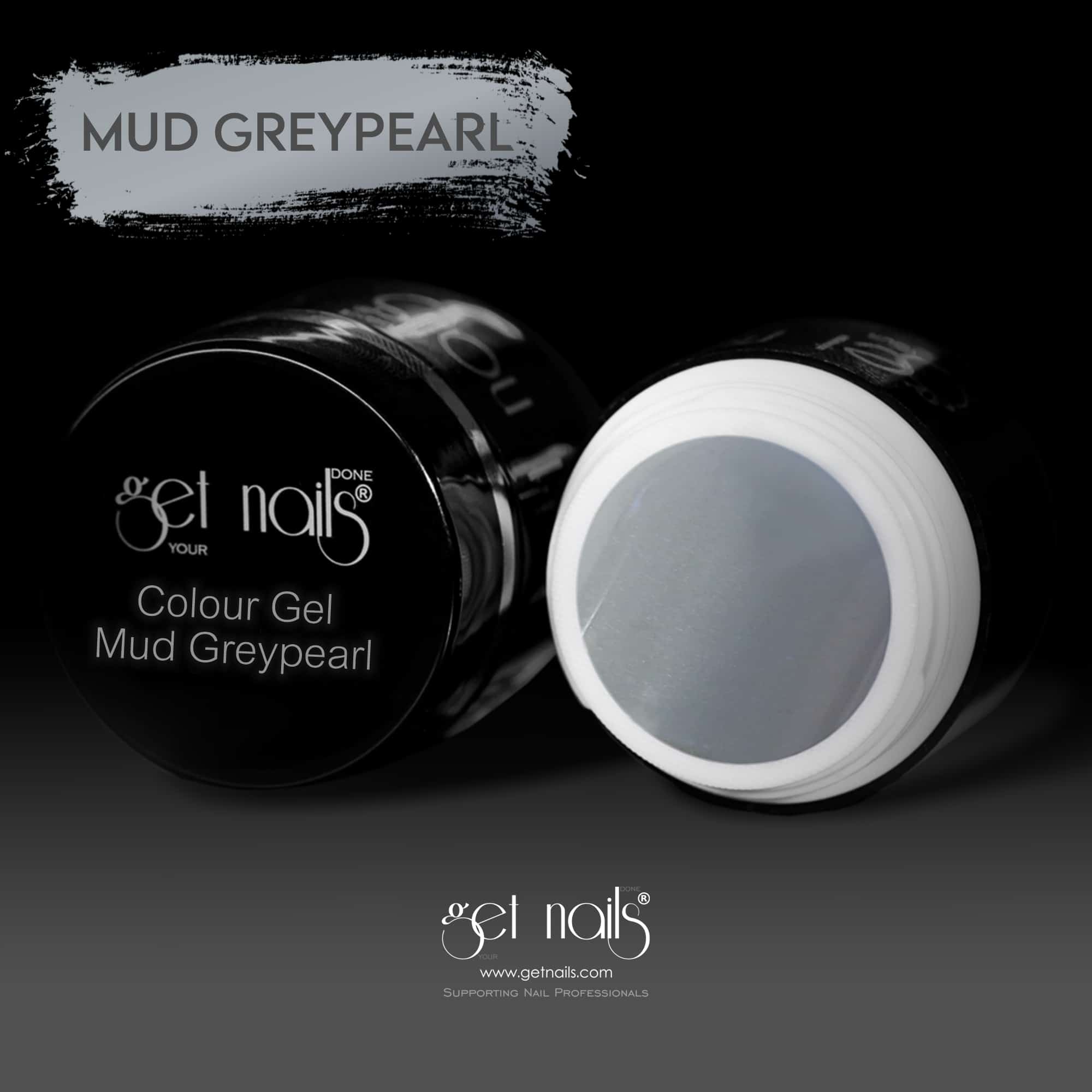 Get Nails Austria - Color Gel Mud Greypearl 5g