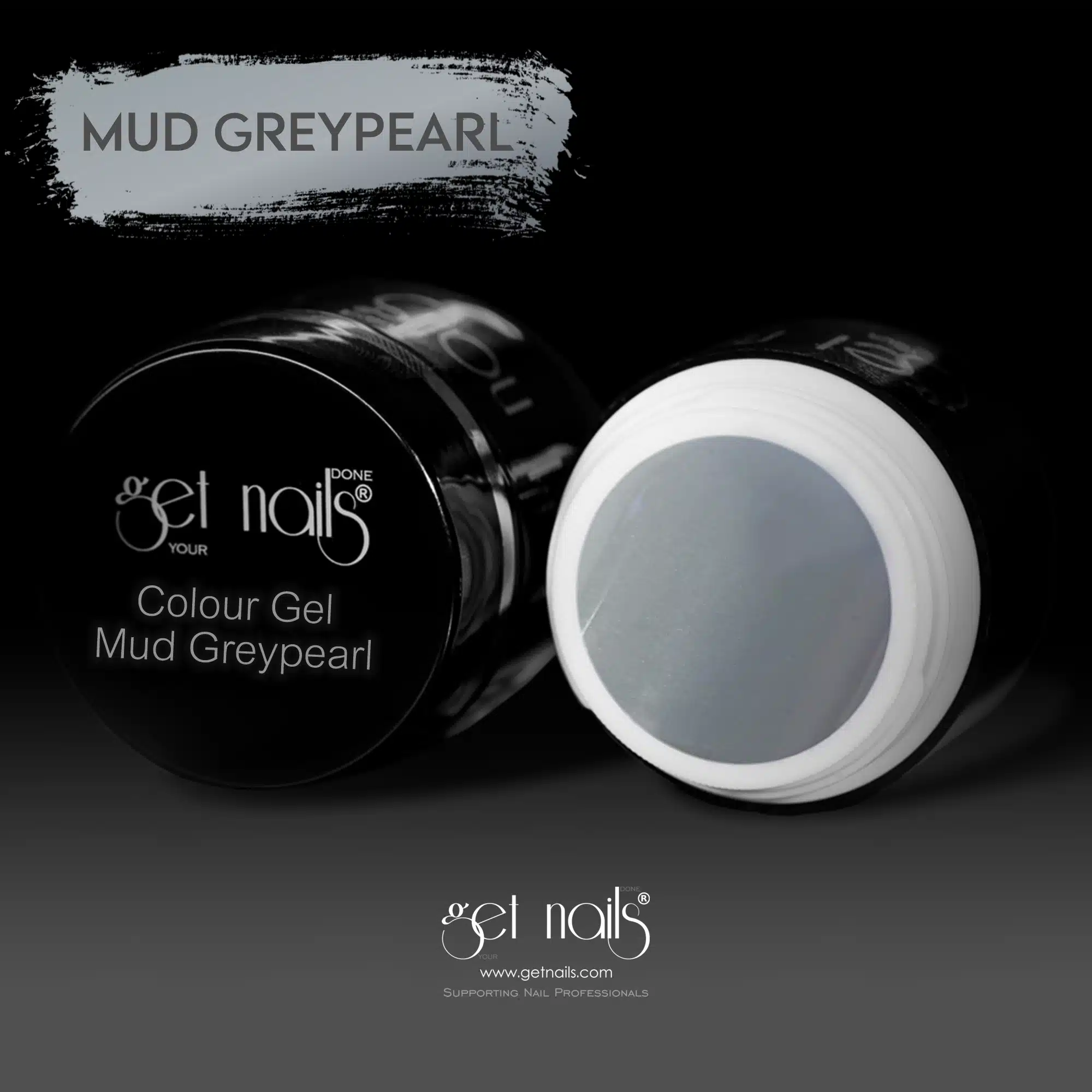 Get Nails Austria - Colour Gel Mud Greypearl 5g