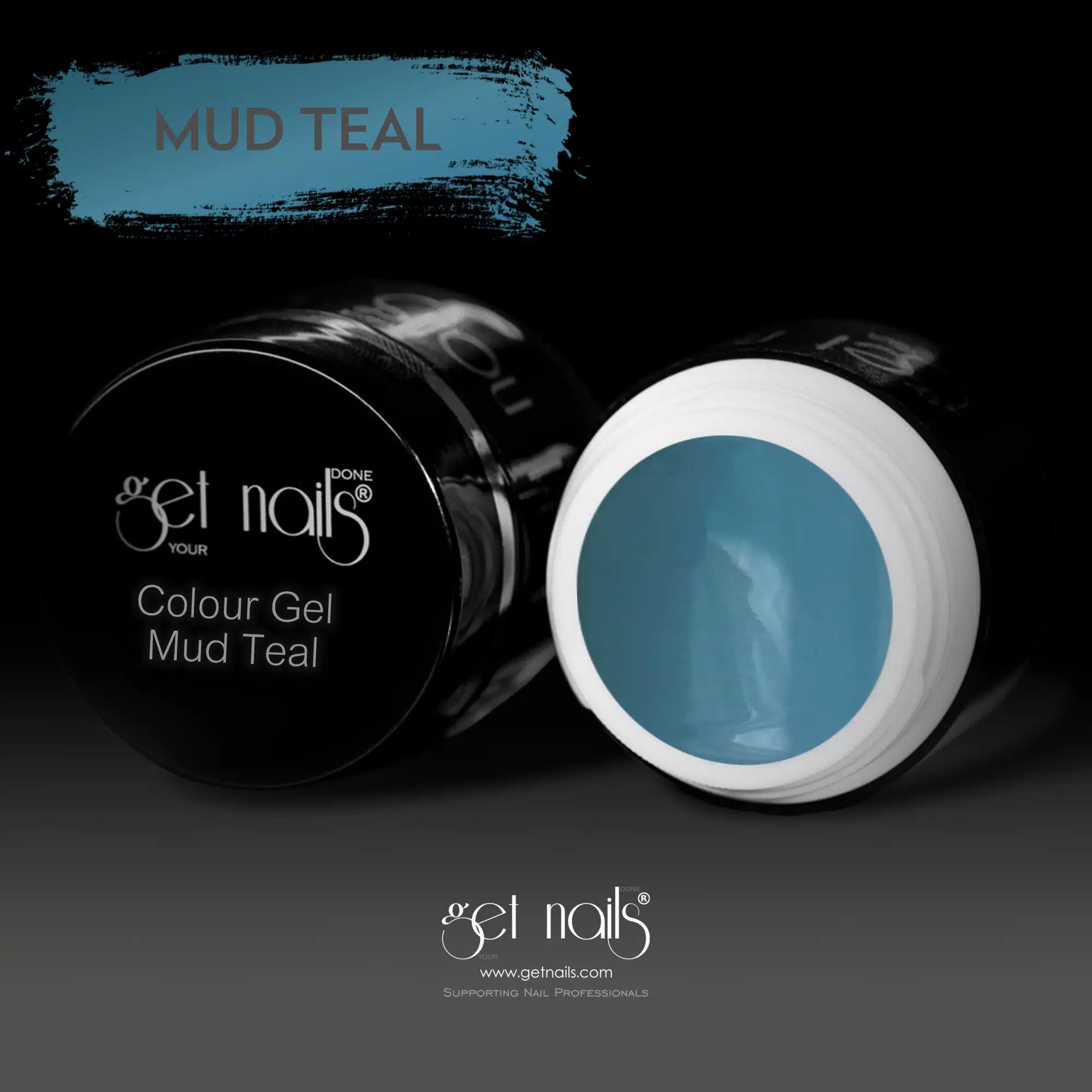 Get Nails Austria - Colour Gel Mud Teal 5g