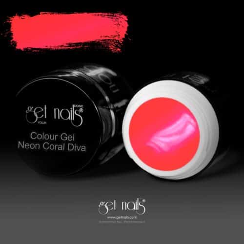 Colour Gel Neon Coral Diva 5g