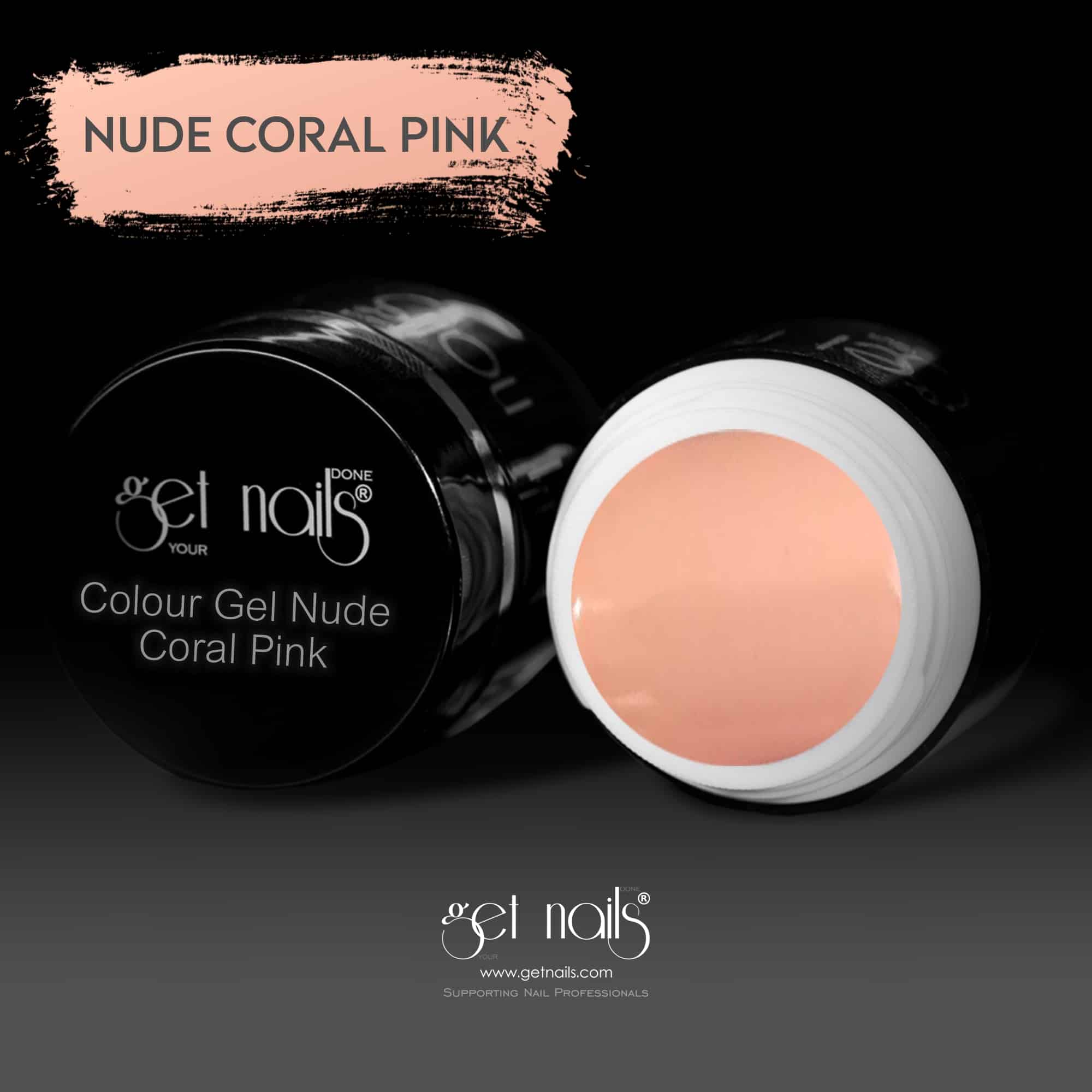 Get Nails Austria - Gel Color Nude Coral Roz 5g