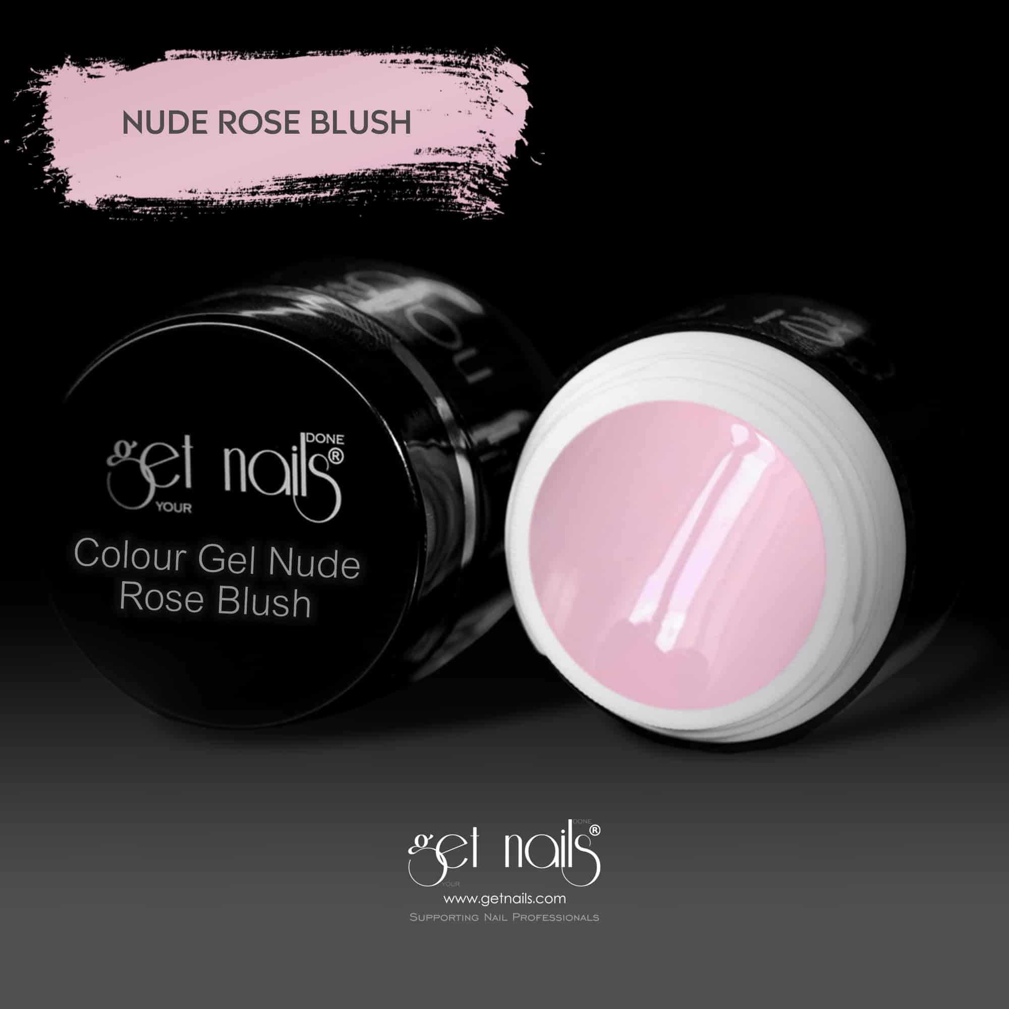 Get Nails Austria - Цветной гель Nude Rose Blush 5g